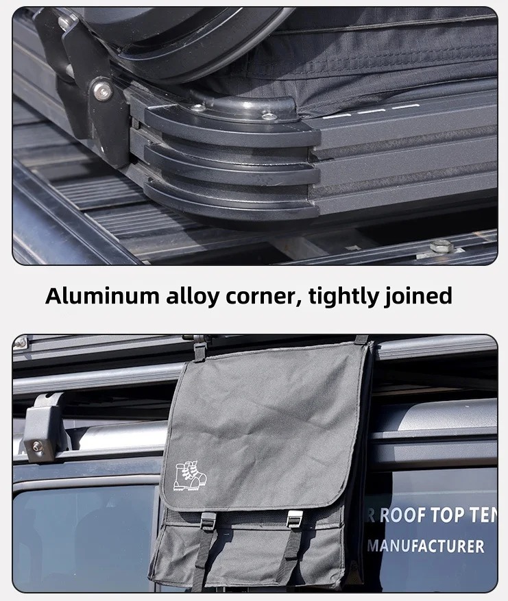 High Quality Car Rooftop Tent Outdoor Camping Hard Pop up Car Roof Tent